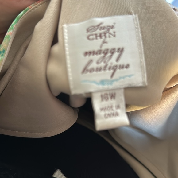 Floral Cocktail dress Suzi Chin by Maggie Boutique - Picture 4 of 5